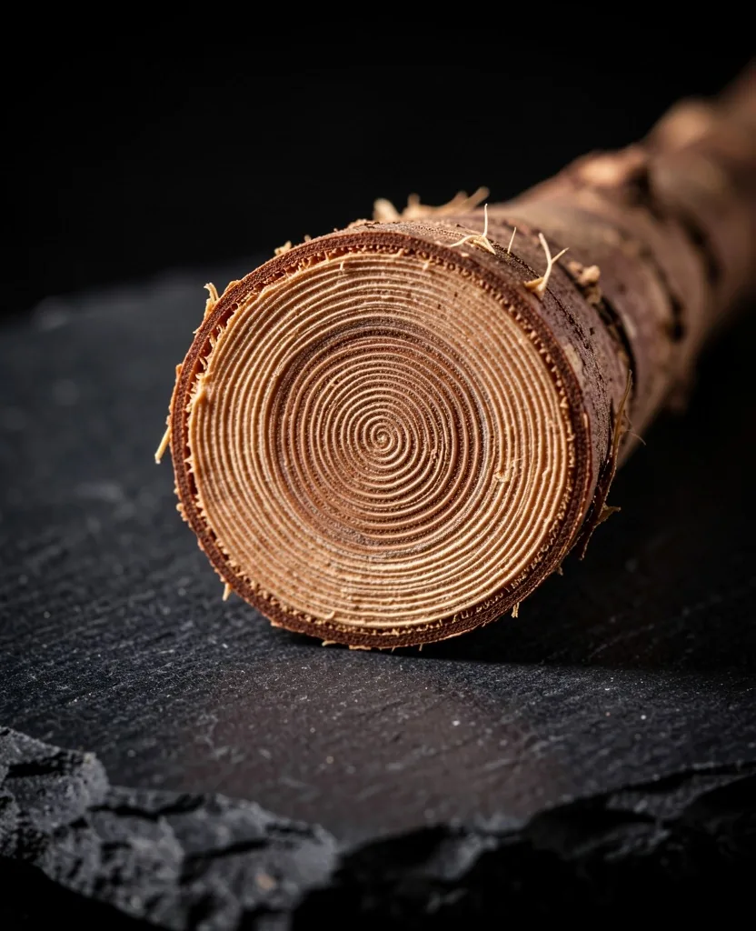 Botanical ingredient macro photography